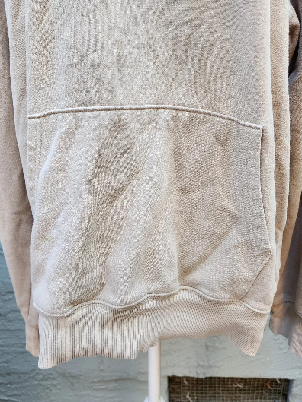 The North Face Half Dome Camo Logo Pullover Hoodie Tan Khaki [L]